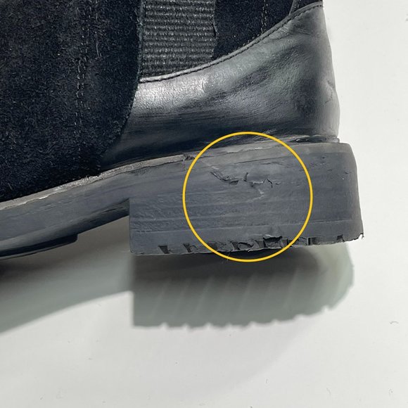 EMU‎ Australia Pioneer Teens Ankle Chelsea Boots Black Size K3 - Picture 12 of 13